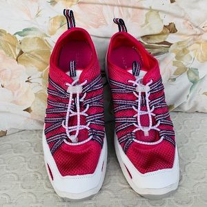 Lands’ End Pink Summer Breathable Mesh Sneakers